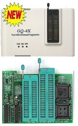 GQ GQ-4X V4 programmer with 42 pin EPROM adapter